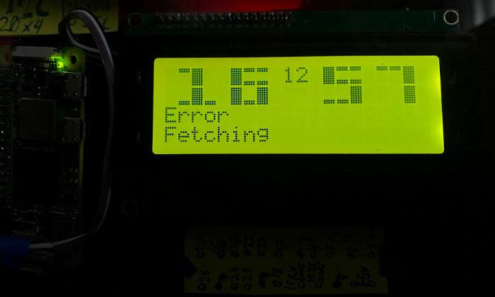 Error Fetching